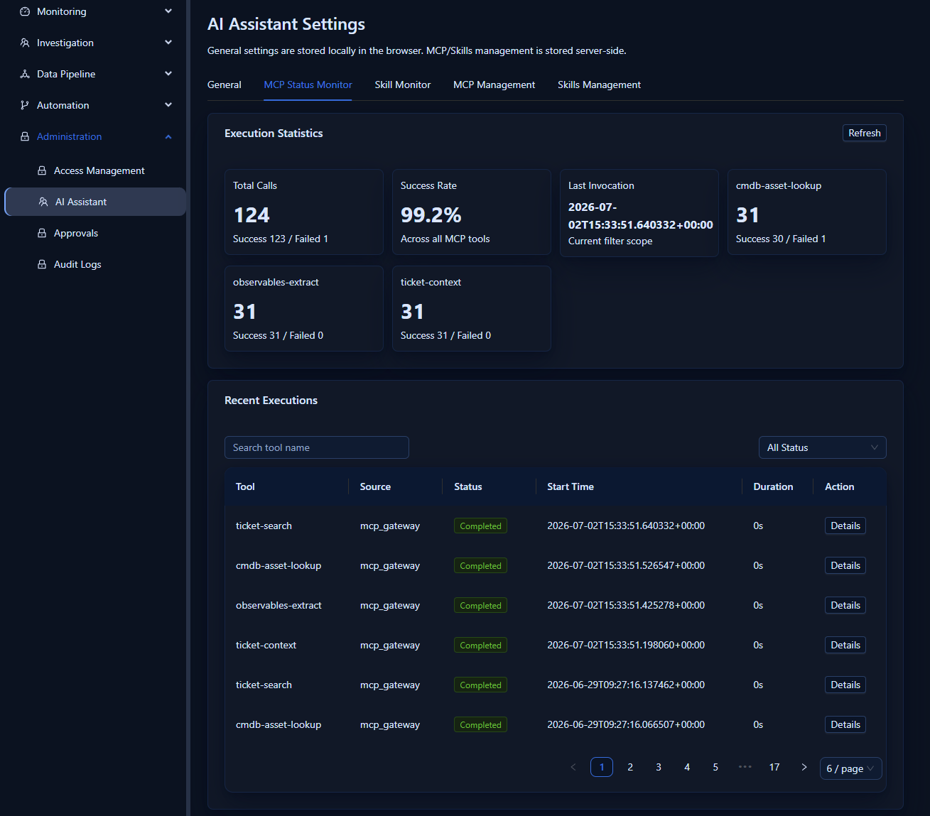 MCP Status Monitor